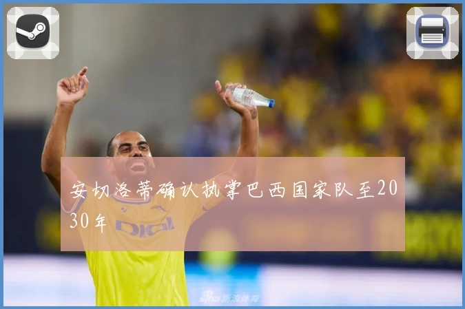 安切洛蒂确认执掌巴西国家队至2030年